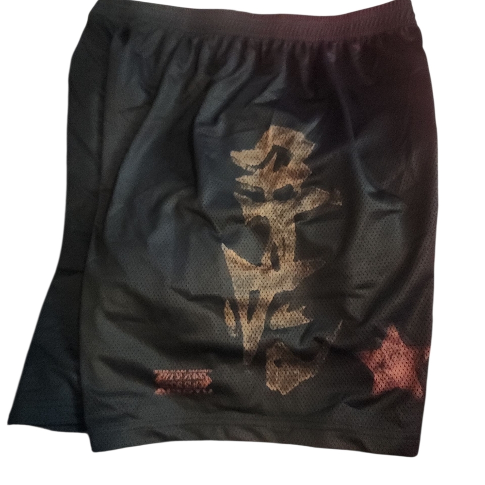NEW TRAVIS SCOTT UTOPIA TOUR XL EXCLUSIVE SHORTS MESH FADED PRINT CIRCUS MAXIMUS - Picture 2 of 7